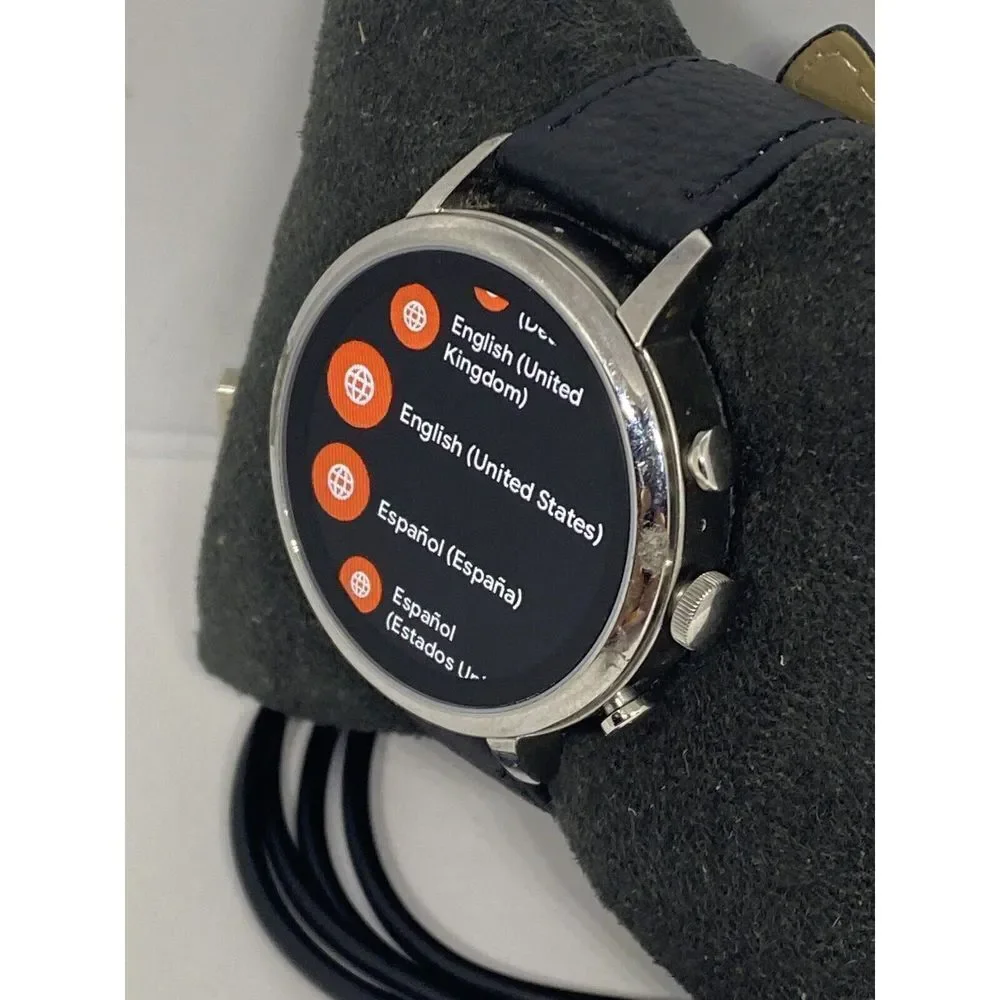 Fossil Gen 4 Authentic Digital Dial Smart Watch Custom Band FTW6017 AB628